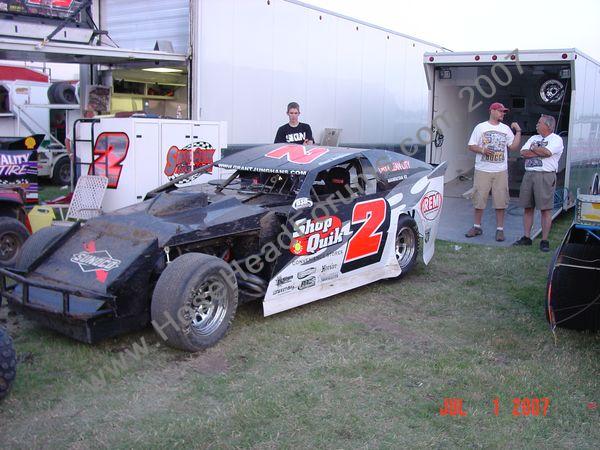 Shop Quik Modified Belleville Ks 07/01/2007 Grant Junghans