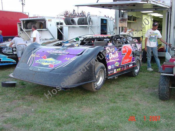 NCRA latemodel Belleville 07/01/2007 John Anderson Late Model Winner