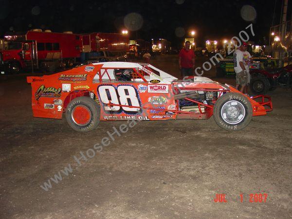 John Allen NCRA Modified Winner Belleville Ks 07/01/2007