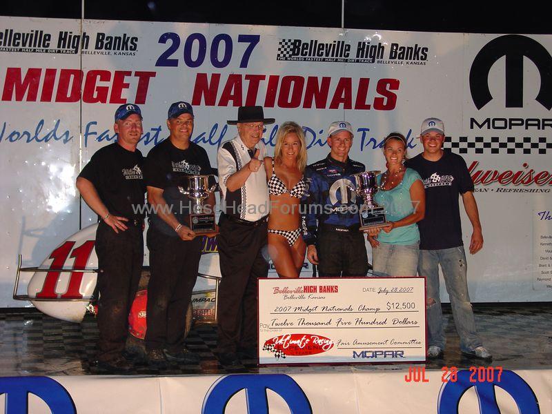 Jerry Coons Jr. A Feature Winner Belleville Highbanks Nationals 07/28/2007