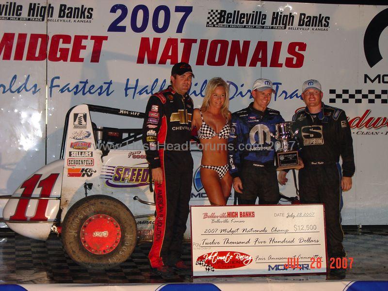 Jerry Coons Levi Jones Brad Kuhn Mopar Belleville Nationals 07/28/2007