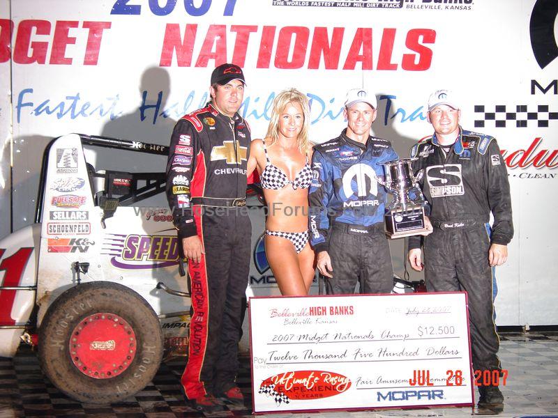 Jerry Coons Levi Jones Brad Kuhn Mopar Belleville Nationals 07/28/2007