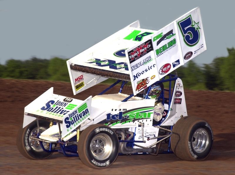 Gary Taylor in O'Reilly ASCoT action as the 16th Annual Toyota Tundra ASCS Speedweek fired to life at Sixty-Seven Texarkana Speedway on Friday night.