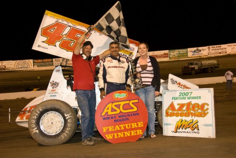 Albuquerque's Johnny Herrera topped both nights of ASCS Rocky Mountain Region 