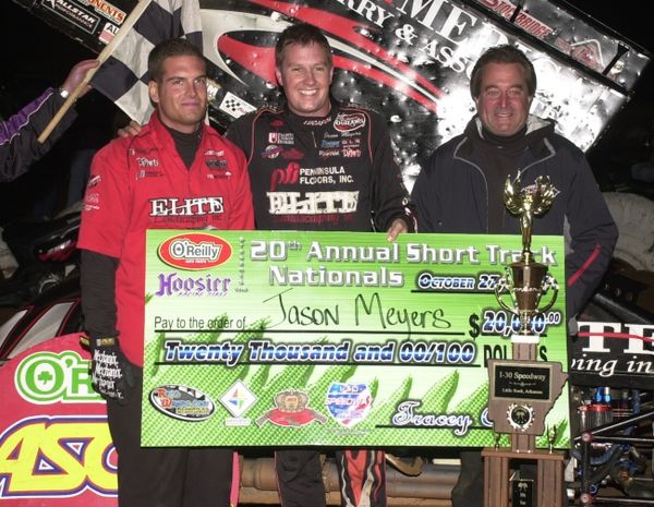 Jason Meyers and company enjoy a $20,000 victory Short Track Nationals