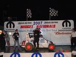 Jerry Coons Jr. A Feature Winner Belleville Highbanks Nationals 07/28/2007