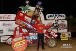 Kenny Adams racked up $4,900 in winnings by sweeping ASCS Rebel Region action