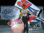 Brandon Berryman notched his third ASCS Gulf South Region feature win 