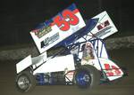 Jack Dover in ASCS Midwest Region action at Nebraska Raceway Park's I-80