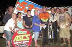 Nebraska's Jack Dover captured his first career ASCS feature Win