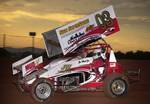 Joe Wood, Jr., in American Bank of Oklahoma ASCS Sooner Region action at Lawton Speedway on Saturday night.