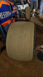 Lance's winning right rear Williams Grove AllStar race