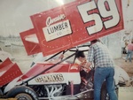 1989 Tulsa Speedway NCRA Sprinter owned by Gene and Wilma McDaniel of Owasso, OK. Driven bye Jon Werthen