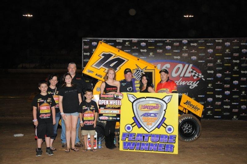 5-5-12 Randy Martin takes Speedway Motors ASCS Warrior Score at Lucas Oil Speedway! High Fly'N Photo