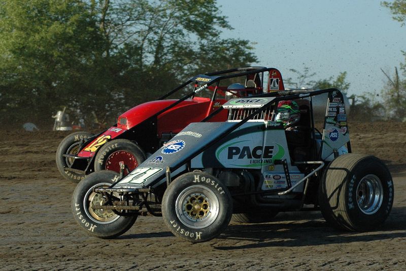 Damion Garner and Ted Hines at Gas City