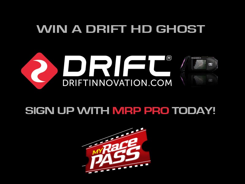 Win a Drift HD Ghost Action Camera from Drift Innovation and MyRacePass Pro