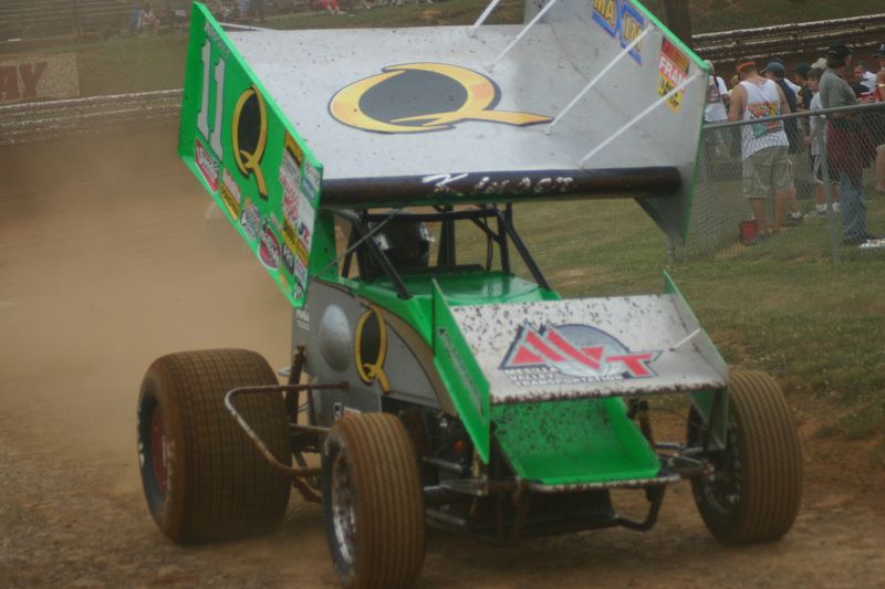 WGS-7-19-07-#11 Steve King Kinser -Pits