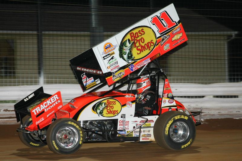 #11 Bass Pro Shops Steve Kinser at Grove 5/13/2010