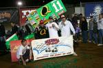 WGS-5/15/08- #11 Steve Kinser Feature Winner W/ Beer Hill Gang