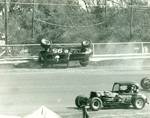 1972-Enid Mike qualified 15th, but this crash put him out of the feature