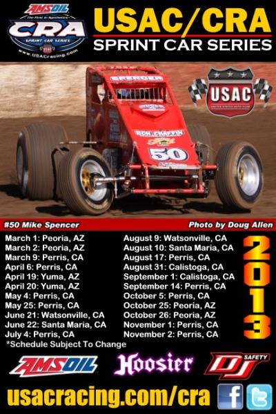 2013 AMSOIL USAC/CRA SPRINT CAR PREVIEW & SCHEDULE Page 1 HoseHeads Sprint Car General Forum 2013 AMSOIL USAC/CRA SPRINT CAR PREVIEW & SCHEDULE Page 1 HoseHeads Sprint Car General Forum