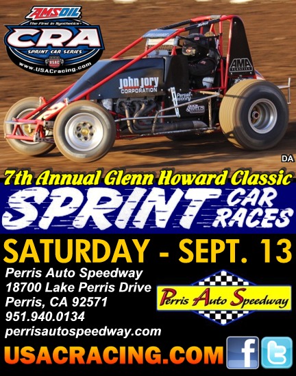 amsoil usac cra sprints return to perris for glenn howard classic
