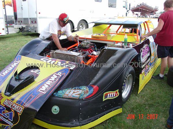 Delbert Smith 92 WoO LateModels Belleville, Ks 2007