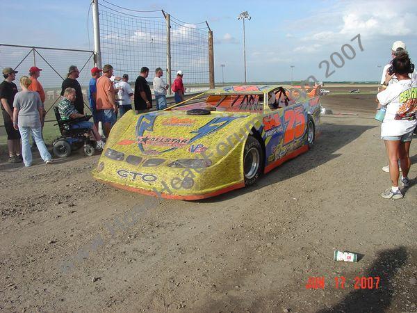 Shane Clanton WoO LateModels Belleville, Ks 2007