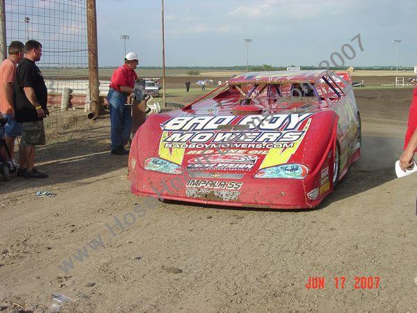 Billy Moyer WoO LateModels Belleville, Ks 2007 