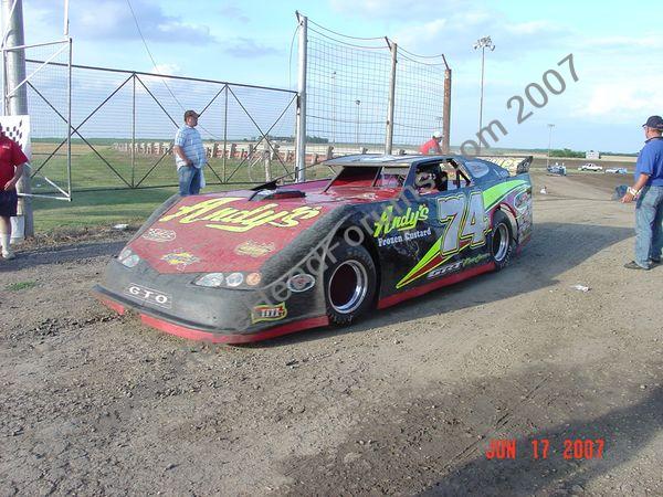 Jeremy Payne WoO LateModels Belleville, Ks 2007