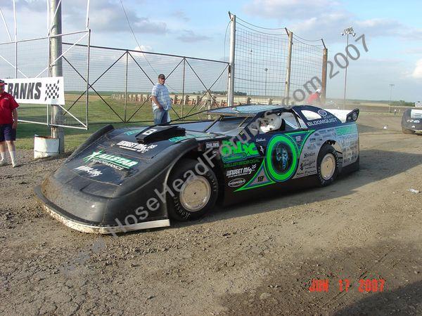 Scott Bloomquist WoO LateModels Belleville, Ks 2007