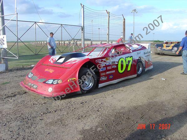 Kelly Boen WoO LateModels Belleville, Ks 2007