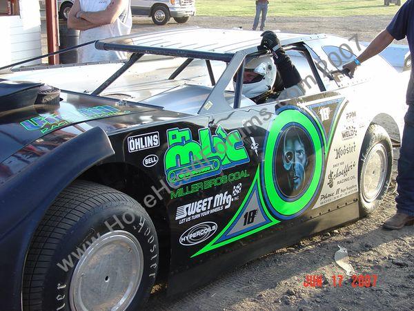 Scott Bloomquist Time Trials WoO LateModels Belleville, Ks 2007 