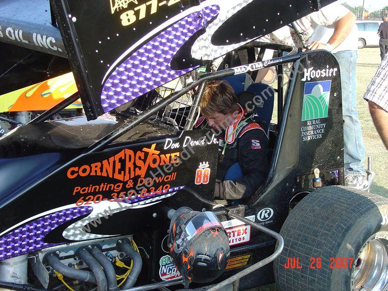 Don Droud Jr 360 NCRA Belleville, Ks 07/06/2007