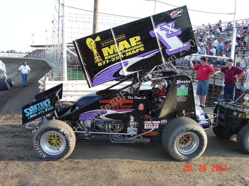 Don Droud Jr 360 NCRA Bellville, Ks 07/06/2007