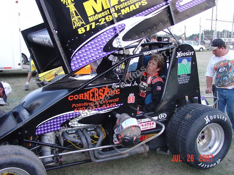 Don Droud Jr 360 NCRA Bellville, Ks 07/06/2007