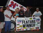 Brian Brown Wins Belleville Ks NCRA 360 Feature 7/26/2007