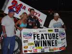 Brian Brown Wins Belleville Ks NCRA 360 Feature 7/26/2007