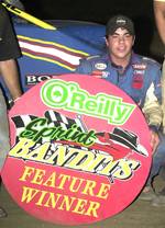 Sixteen-year-old Chris Windom captured his first career O'Reilly Sprint Bandits 