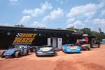 Dirt Track Racing School cars ready to roll