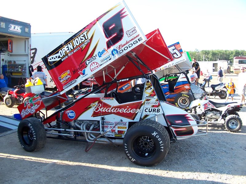 The Outlaws came to Wilmt to race with the IRA in 2008