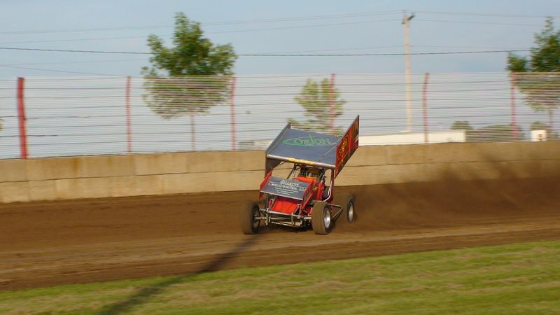 kicking up the dirt