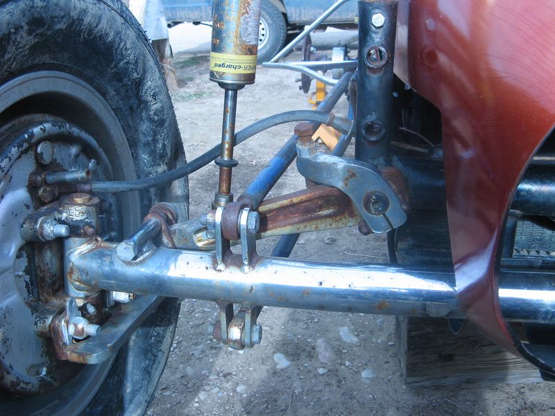 right front suspension
