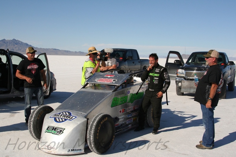 Damion after 3rd run at 163 mph.