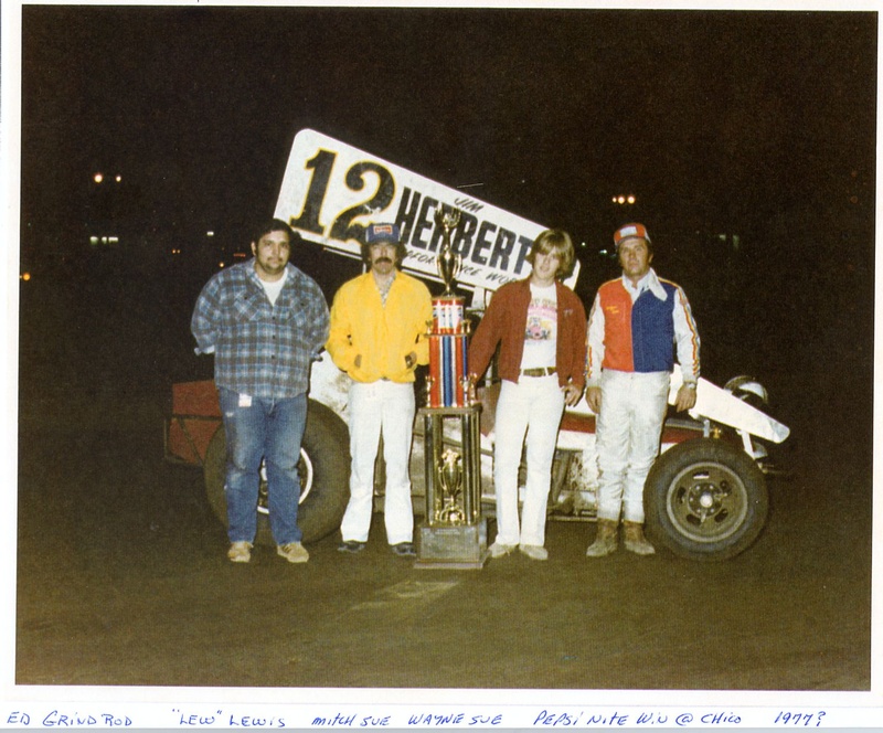 Son Mitch in pic will be racing by age 17