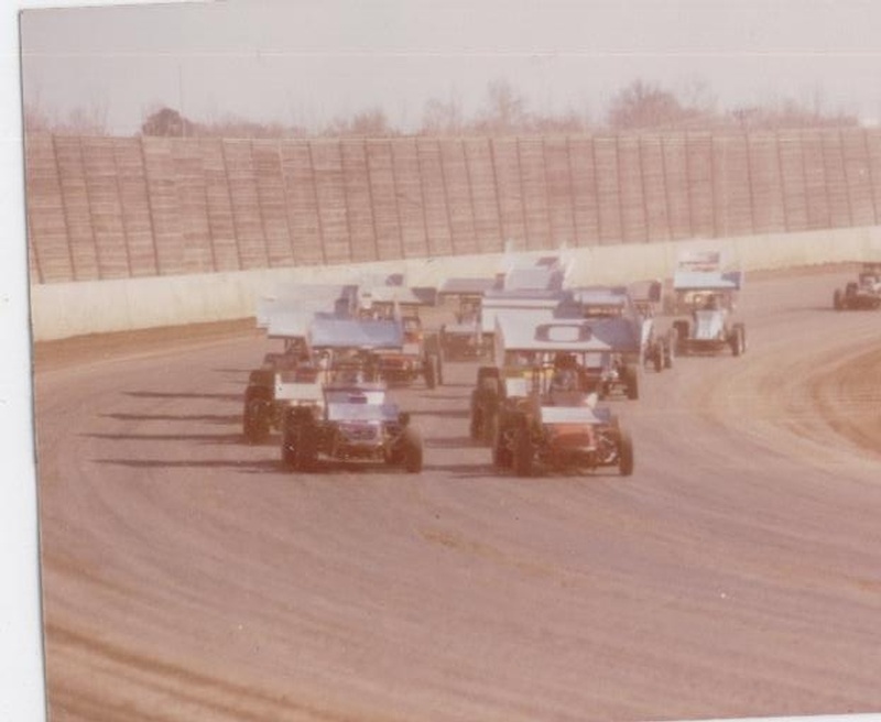 WORLD OF OUTLAWS(1979) tulsa RICK FERKEL#0 ON THE POLE
