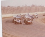 WORLD OF OUTLAWS(1979) tulsa RICK FERKEL#0 ON THE POLE