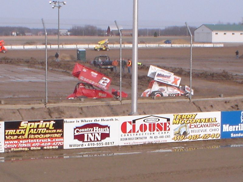 Blaney and Keagan hot lap 