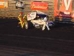 Fred Rhamer's hotlap crash