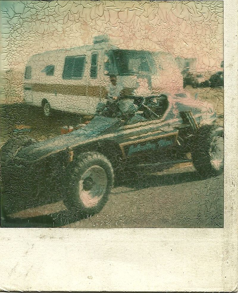 McKinney Racing Class 1 Funco SS II Off-Road racer, at Del Rio,Tx, pre-dirt track era.